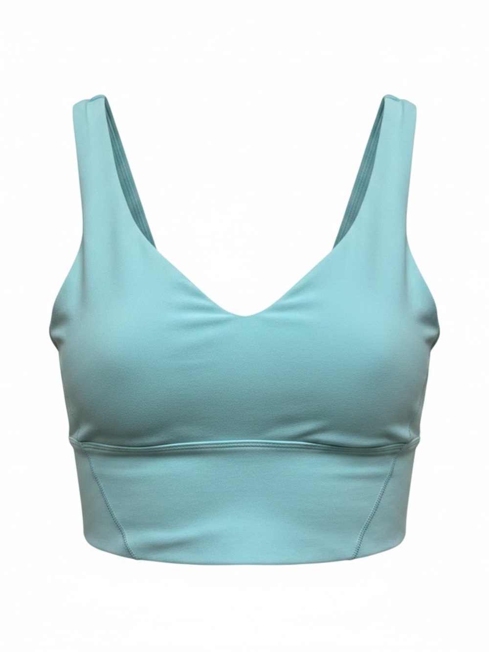 lululemon athletica Light Aqua Crop Tank